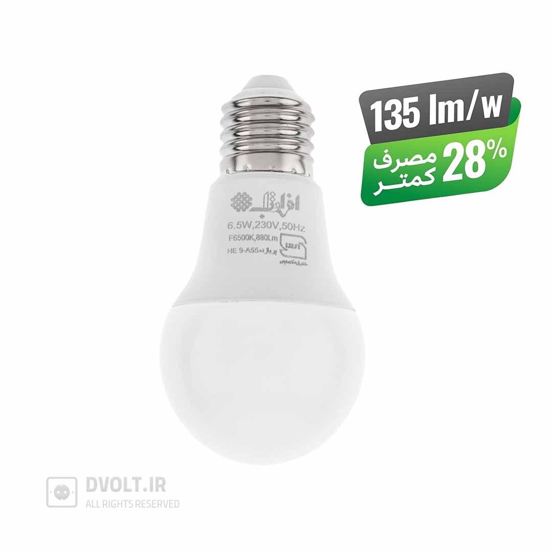  لامپ ال ای دی 880 لومن 6.5 وات سری پر بازده 