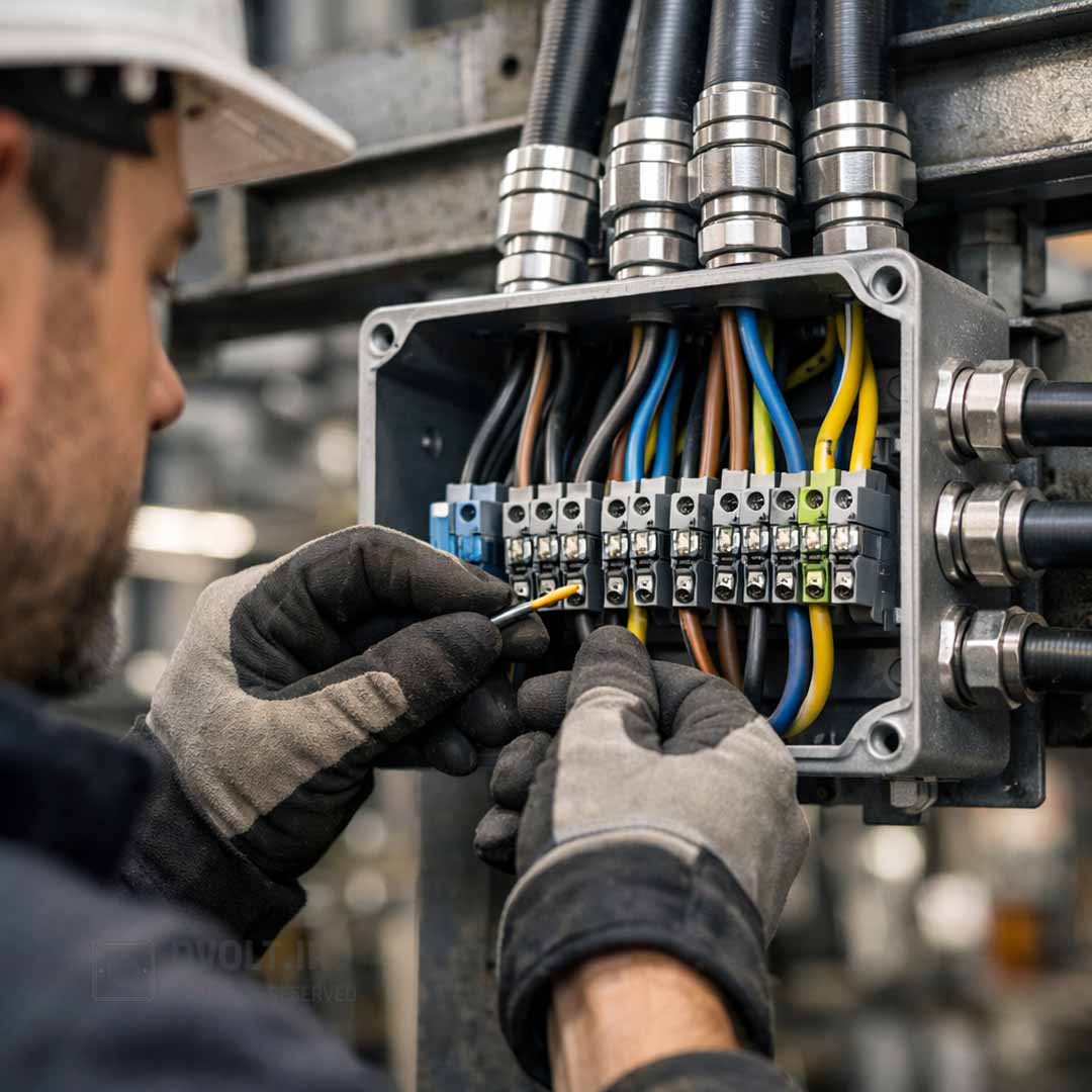 باکس آلومینیوم با ترمینال داخلی